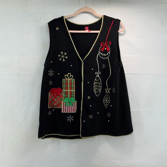 Women’s extra large holiday sweater vest
 - Picture 1 of 7